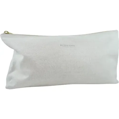 Pre-owned Clutches, female, , Size: ONE SIZE Pre-owned Fabric pouches - Bottega Veneta Vintage - Modalova