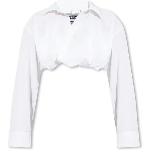 Bahia Courte shirt , female, Sizes: S, M, 2XS, XS - Jacquemus - Modalova