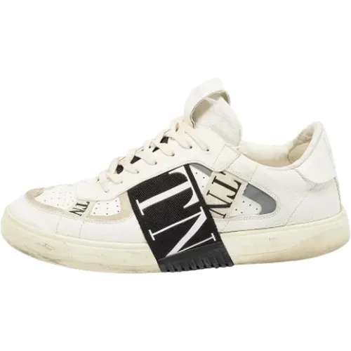 Pre-owned Sneakers, male, , Size: 12 US Pre-owned Leather sneakers - Valentino Vintage - Modalova