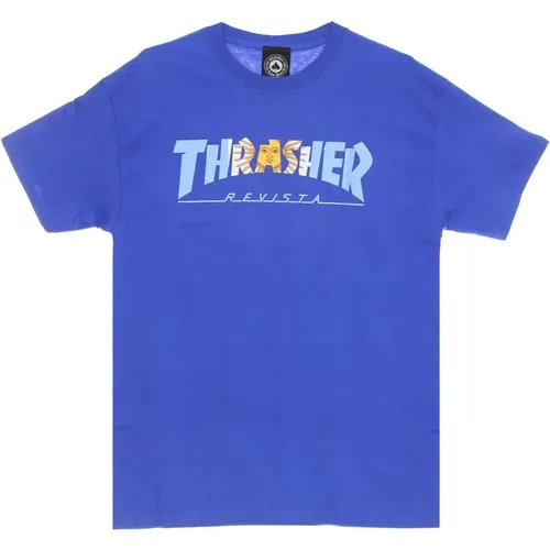 T-Shirts, unisex, , Size: S Royal Mens Tee - Argentina Style - Thrasher - Modalova