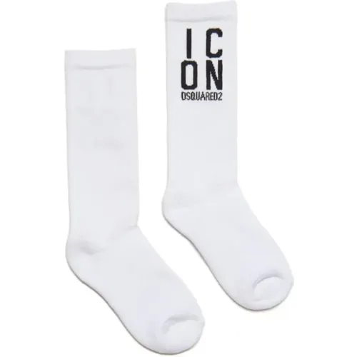 Socks, unisex, , Size: L Socks Dq2023D00Widq100 - Dsquared2 - Modalova