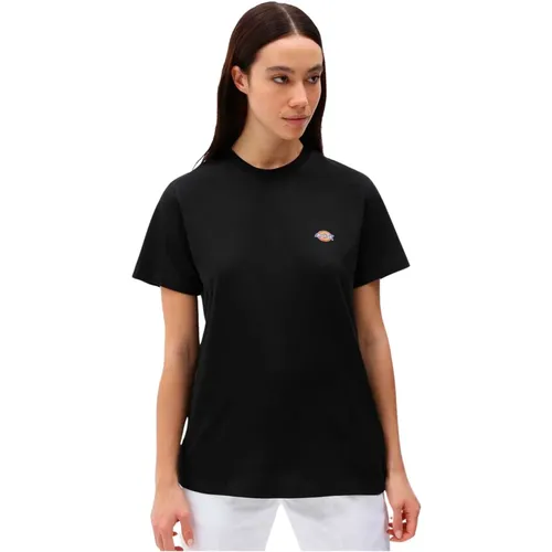 Schwarzes Logo T-Shirt für Jungen und Mädchen - Dickies - Modalova