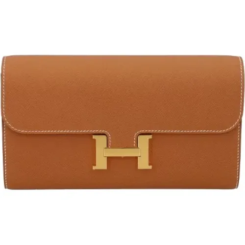 Pre-owned Wallets, female, , Size: ONE SIZE Pre-owned Leather shoulder-bags - Hermès Vintage - Modalova