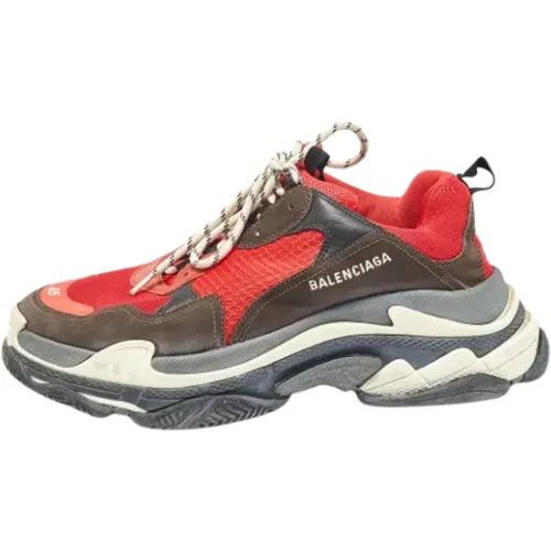 Pre-owned Sneakers, male, , Size: 12 US Pre-owned Leather sneakers - Balenciaga Vintage - Modalova