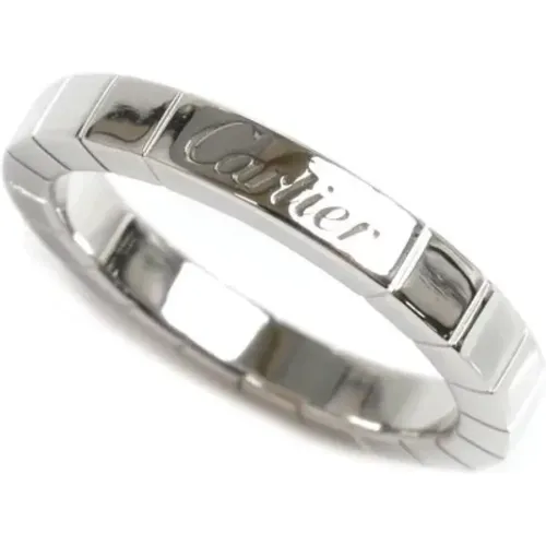 Pre-owned White Gold rings , female, Sizes: ONE SIZE - Cartier Vintage - Modalova