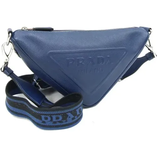 Pre-owned Cross Body Bags, male, , Size: ONE SIZE Pre-owned Leather prada-bags - Prada Vintage - Modalova