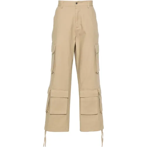 Wide Trousers, male, , Size: XS Baggy Cargo Pant - Represent - Modalova