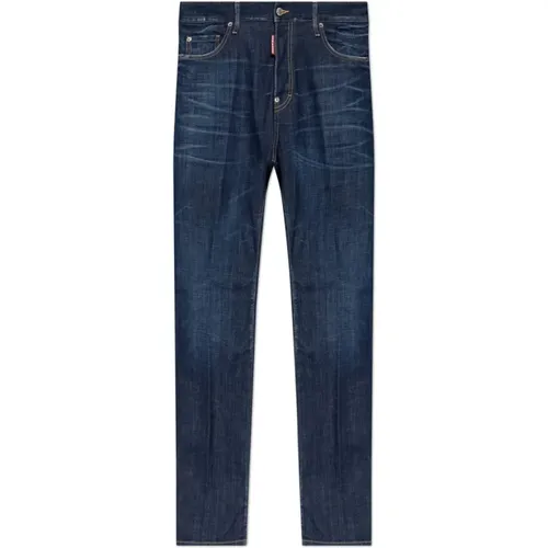 Straight Jeans, male, , Size: M Jeans 642 - Dsquared2 - Modalova