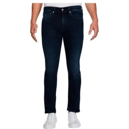 Schmale Jeans mit Niedriger Taille , Herren, Größe: W32 L30 - Calvin Klein - Modalova