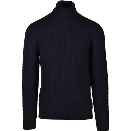 Turtlenecks, male, , Size: XL Merino Wool Sweater - Alpha Studio - Modalova