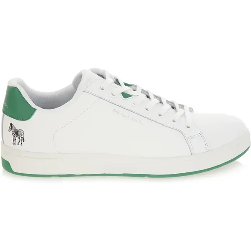 Sneakers, male, , Size: 9 US Albany Leather Sneakers Green - PS By Paul Smith - Modalova