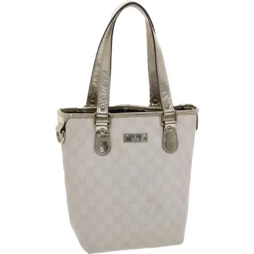 Pre-owned Tote Bags, female, , Size: ONE SIZE Pre-owned Leather handbags - Gucci Vintage - Modalova