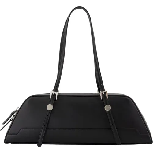 Shoulder Bags, female, , Size: ONE SIZE Leather Duffle Shoulder Bag - Marni - Modalova