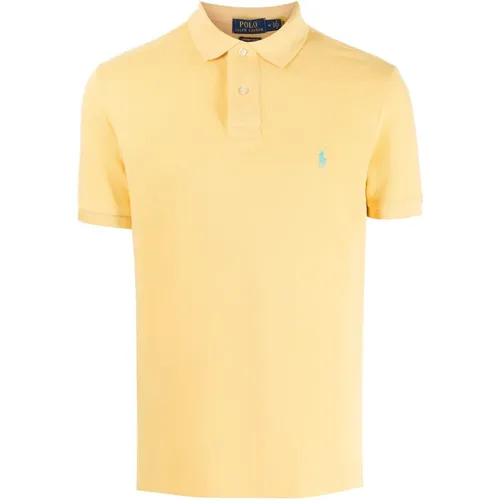 Custom slim fit polo shirt , male, Sizes: 2XL, XL - Ralph Lauren - Modalova