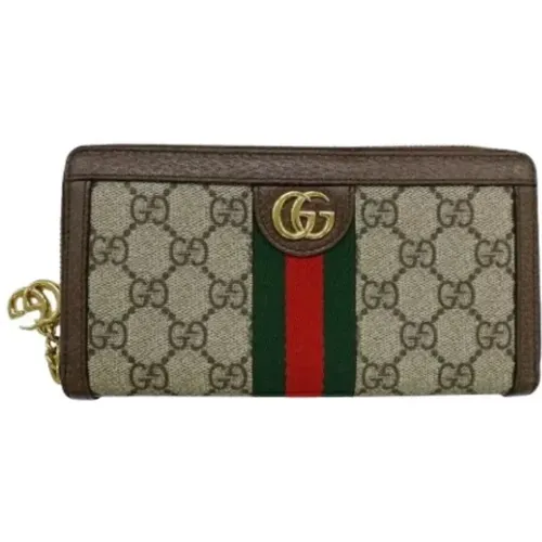 Pre-owned Wallets, female, , Size: ONE SIZE Pre-owned Fabric wallets - Gucci Vintage - Modalova