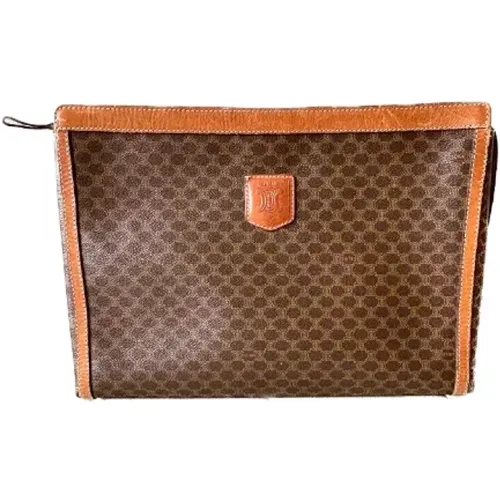 Pre-owned Clutches, female, , Size: ONE SIZE Pre-owned Leather celine-bags - Celine Vintage - Modalova