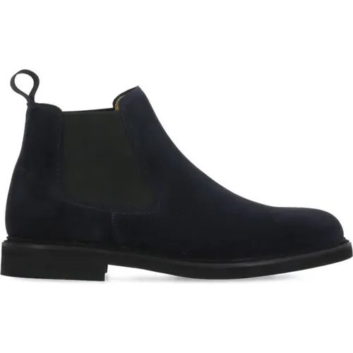 Chelsea Boots, male, , Size: 8 US Suede Leather Men's Boots - Berwick - Modalova