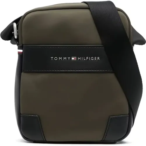 Th urban nylon reporter , male, Sizes: ONE SIZE - Tommy Hilfiger - Modalova