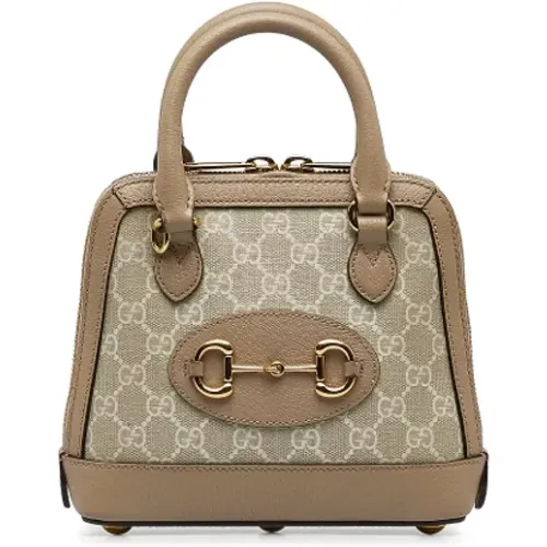 Pre-owned Leather handbags , female, Sizes: ONE SIZE - Gucci Vintage - Modalova