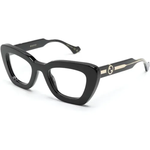 Gg1555O 001 Optical Frame , female, Sizes: 50 MM - Gucci - Modalova