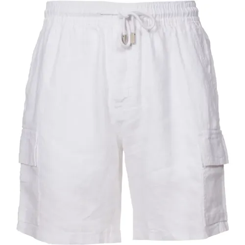 Linen Bay Bermuda Shorts , male, Sizes: XL - Vilebrequin - Modalova