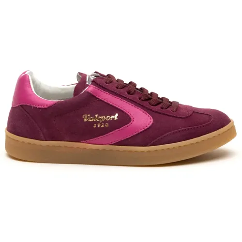 Fuchsia Sneakers für Frauen - Olimpia Suede , Damen, Größe: 41 EU - Valsport 1920 - Modalova