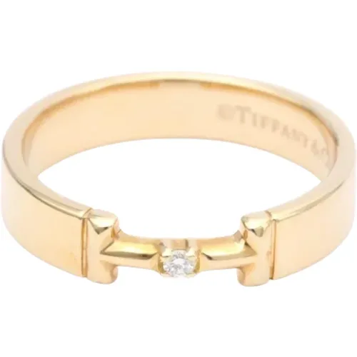 Pre-owned Jewellery, female, , Size: ONE SIZE Pre-owned Rose Gold rings - Tiffany & Co. Pre-owned - Modalova