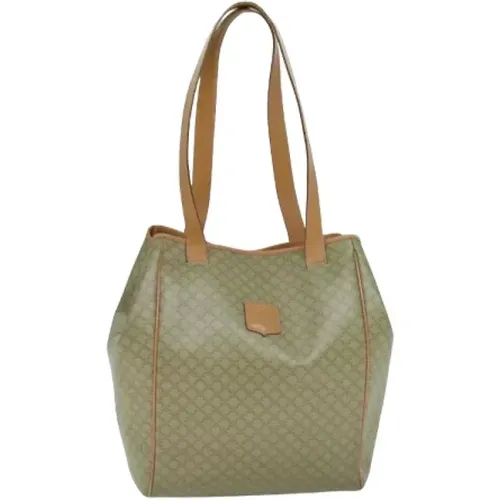 Pre-owned Tote Bags, female, , Size: ONE SIZE Pre-owned Canvas celine-bags - Celine Vintage - Modalova