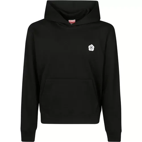Hoodies, male, , Size: L Boke Flower 2.0 Embroidered Hoodie - Kenzo - Modalova