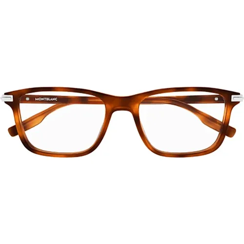 Glasses, female, , Size: 54 MM Men Accessories Optical frames Brown Ss23 - Montblanc - Modalova