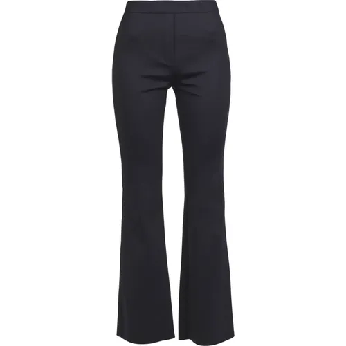 Flared Technical Fabric Pants , female, Sizes: 2XS, S, XS - Liviana Conti - Modalova