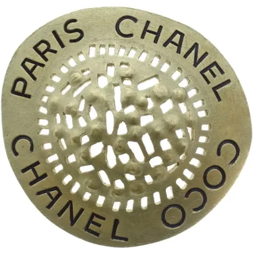 Pre-owned Jewellery, female, , Size: ONE SIZE Pre-owned Metal brooches - Chanel Vintage - Modalova