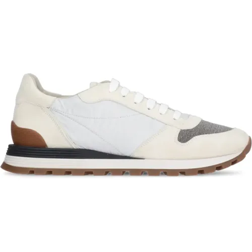 Sporty Sneakers , female, Sizes: 4 UK, 3 UK, 7 UK, 2 UK, 5 UK, 6 UK - BRUNELLO CUCINELLI - Modalova