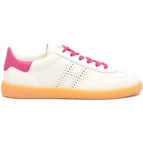 Womens Shoes Sneakers Bianco Aw23 , female, Sizes: 3 UK, 7 UK, 4 1/2 UK, 5 1/2 UK, 4 UK, 8 UK, 5 UK, 2 UK - Hogan - Modalova