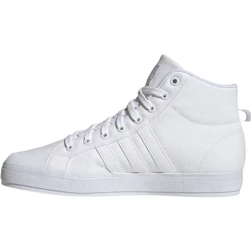 Weiße Mid-Top Sneaker Bravada 2.0 , Herren, Größe: 43 1/3 EU - Adidas - Modalova