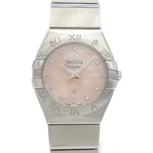 Pre-owned Watches, female, , Size: ONE SIZE Pre-owned Stainless Steel watches - Omega Vintage - Modalova