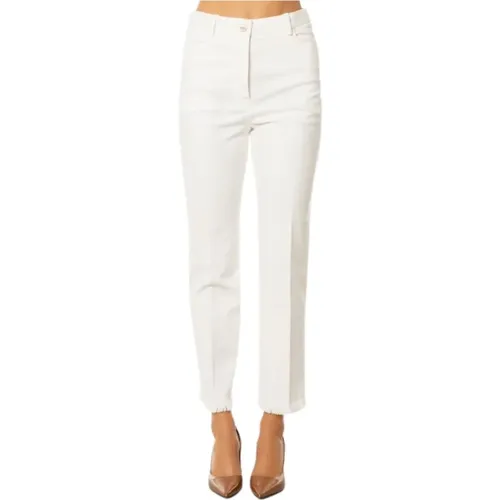 Tiramisu Cotton Blend Pants - , female, Sizes: M, S - Antonelli Firenze - Modalova