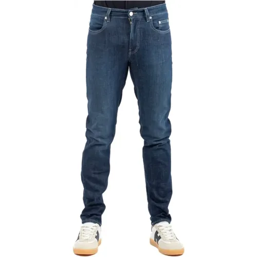 Slim-fit Jeans, male, , Size: W33 Wide Leg Jeans - Siviglia - Modalova