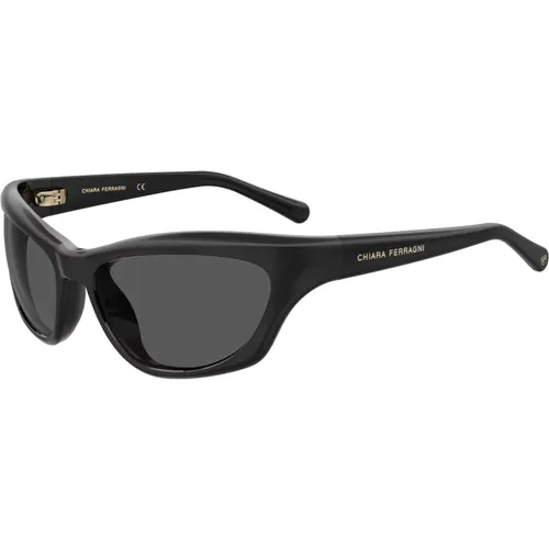 Grey Sunglasses CF 7030/S , female, Sizes: 60 MM - Chiara Ferragni Collection - Modalova