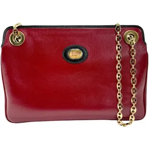 Pre-owned Cross Body Bags, female, , Size: ONE SIZE Pre-owned Leather gucci-bags - Gucci Vintage - Modalova