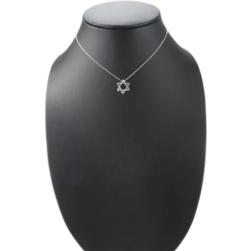 Pre-owned Jewellery, female, , Size: ONE SIZE Pre-owned Metal necklaces - Tiffany & Co. Pre-owned - Modalova