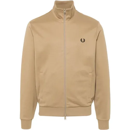 Sweaters Brown , male, Sizes: L, XL, M, S - Fred Perry - Modalova