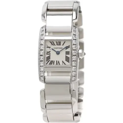 Pre-owned Metal watches , female, Sizes: ONE SIZE - Cartier Vintage - Modalova