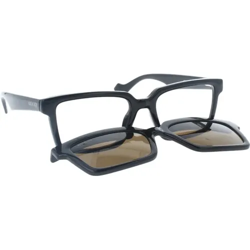 Stilvolle Sonnenbrille mit einzigartigem Design - Gucci - Modalova