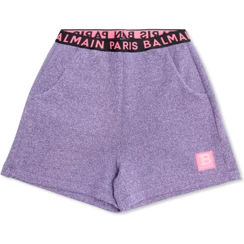 Shorts mit Logo Balmain - Balmain - Modalova