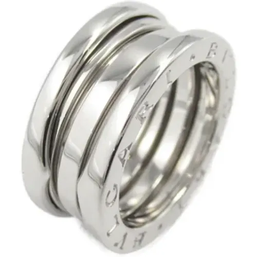 Pre-owned Jewellery, female, , Size: ONE SIZE Pre-owned White Gold rings - Bvlgari Vintage - Modalova