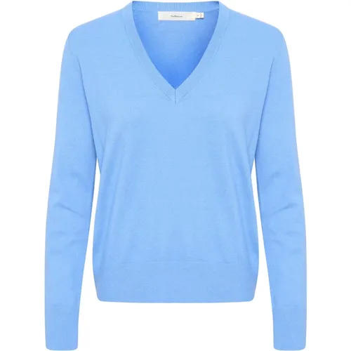 V-Neck Knit Sweater , female, Sizes: 2XL, 3XL, M, XL, L, S - InWear - Modalova