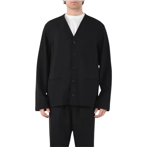 Sleeveless V-Neck Jacket , male, Sizes: XL - Mauro Grifoni - Modalova