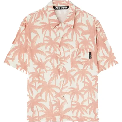 Palm Shirt , male, Sizes: XL, M, L - Palm Angels - Modalova