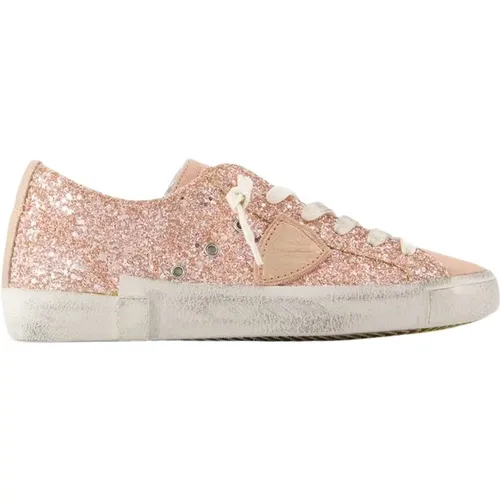 Sneakers, female, , Size: 6 US Canvas Low Top Sneakers - Philippe Model - Modalova